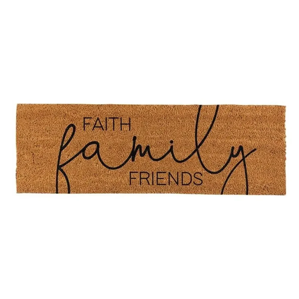 ❤️NWT❤️ Doormat - Faith Family Friends